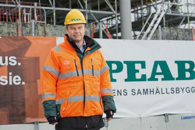 Roger Linnér, COO på Peab.