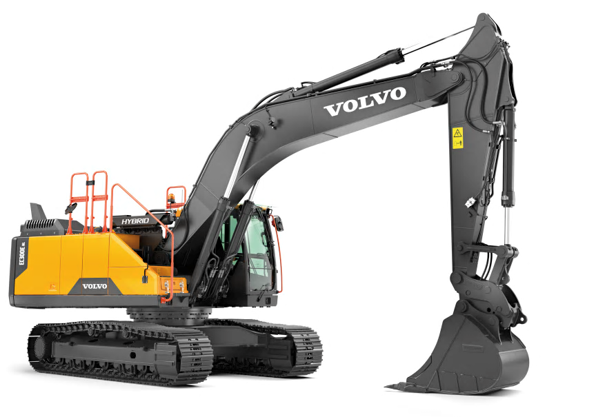 Volvo EC300E Hybrid.