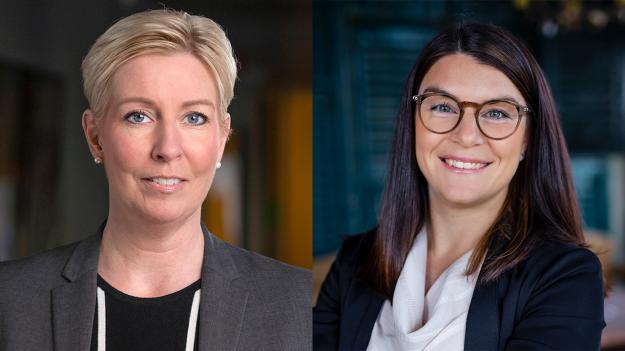 Sara Tocklin tillträder som Direktör HR och affärsstöd och Mathilda Scott blir ny koncern HR-chef.