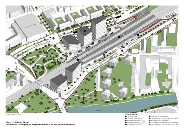 Detaljplanen för &Ouml;rebro södra är ute på samråd 21 oktober–2 december.