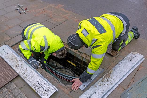 Låsbara lock anpassade för eftermontage av innerlock i redan installerade Melbye brunnar.