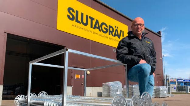 Richard Alm, VD Sluta Gräv.