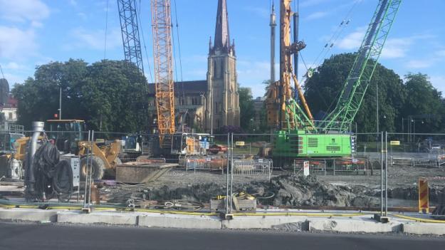 Bild från Haga i Göteborg, ett infrastrukturprojekt i stadsmiljö där verktyget skulle kunna ha tillämpats.