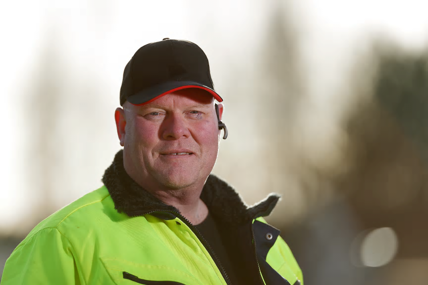 Per Jägrell, lärare på anläggningsprogrammet.