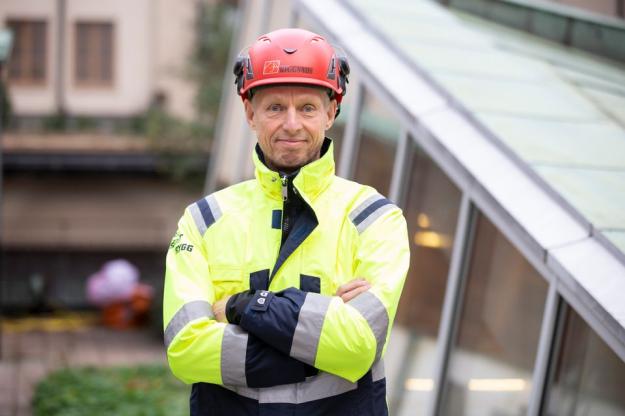 Torbjörn Hagelin, avtalssekreterare Byggnads.