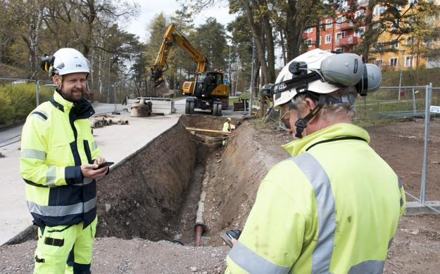 GeoDig, appen för dig som gräver har uppdaterats med nya funktioner. Bland annat kan man nu dela ledningsanvisningsärenden.