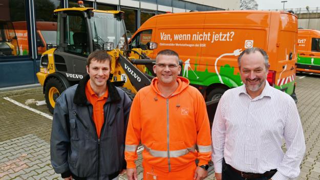 Från vänster: Arvid Rüster, Nico Ast och Kai Groth.